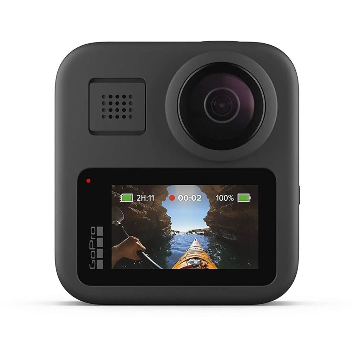 GoPro Max 360 Waterproof Digital Action Camera with Unbreakable Stabilization Touch Screen and Voice Control Live HD Streaming