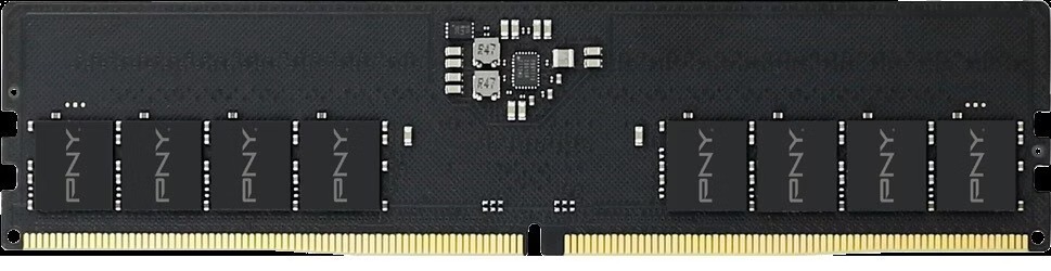 PNY 16GB DDR5 4800MHz DIMM Desktop Memory High Performance RAM CL40, 1x16GB Module
