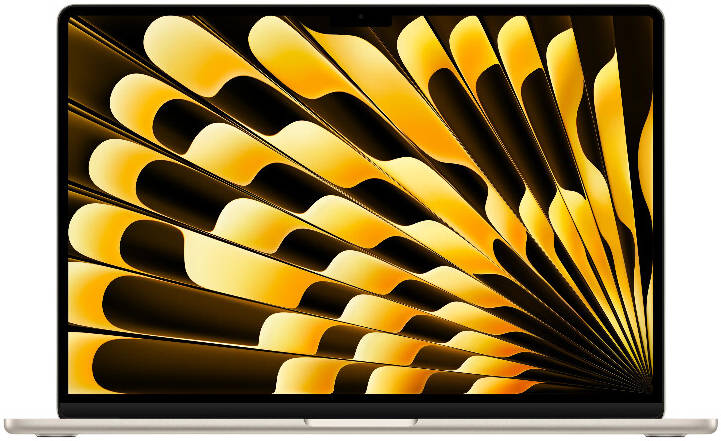 Apple MacBook Air (2026) Laptop M5 Chip with 10-Core CPU 10-Core GPU 16 Core Neural Engine 24GB Ram 1TB SSD Storage 15.3 Inch Liquid Retina Display macOS English Keyboard - Starlight