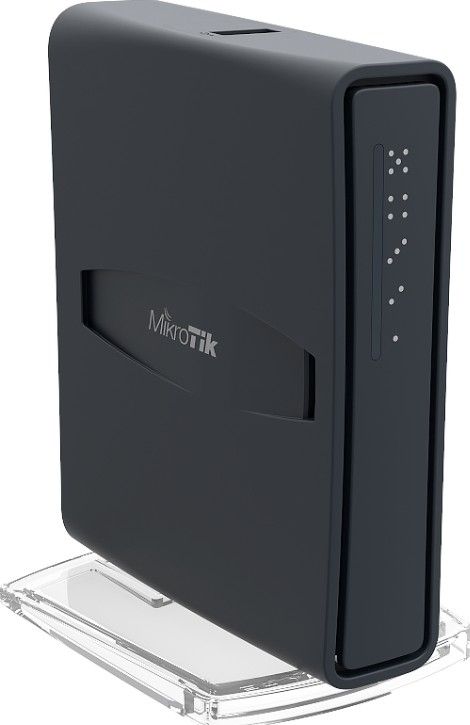 MikroTik RB952Ui-5ac2nD-TC Dual‑Concurrent WiFi Router Access Point 2.4 GHz + 5 GHz, 5×10/100 Mbps Ports, USB, PoE‑Out (Tower/Desk) hAP ac lite TC