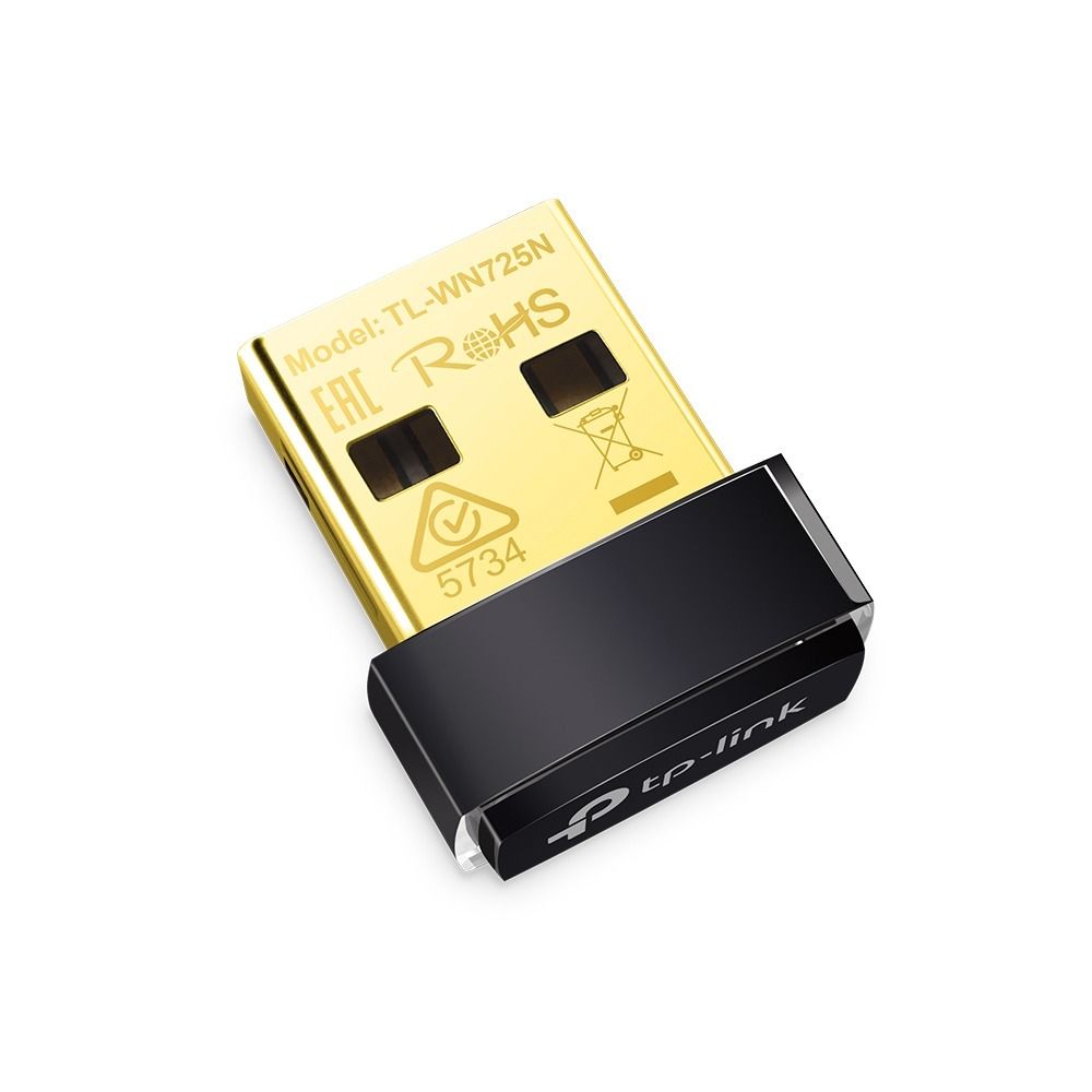 TP‑Link TL‑WN725N Nano USB Wi‑Fi Adapter – 150 Mbps Wireless N Nano USB 2.0 Adapter