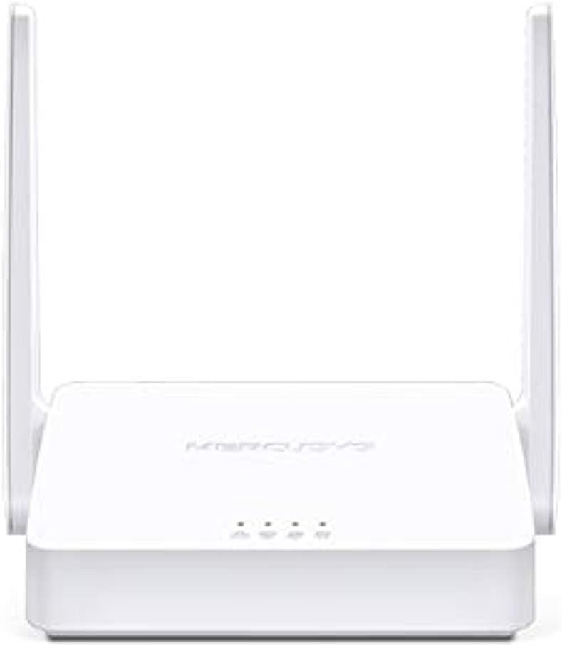 جهاز توجيه لاسلكي متعدد الأوضاع Mercusys MW302R بسرعة 300 ميجابت في الثانية، نطاق واحد 2.4 جيجاهرتز، هوائيات خارجية 2×5 ديسيبل، يدعم أوضاع جهاز التوجيه/الموسع/نقطة الوصول/خدمة الإنترنت اللاسلكية