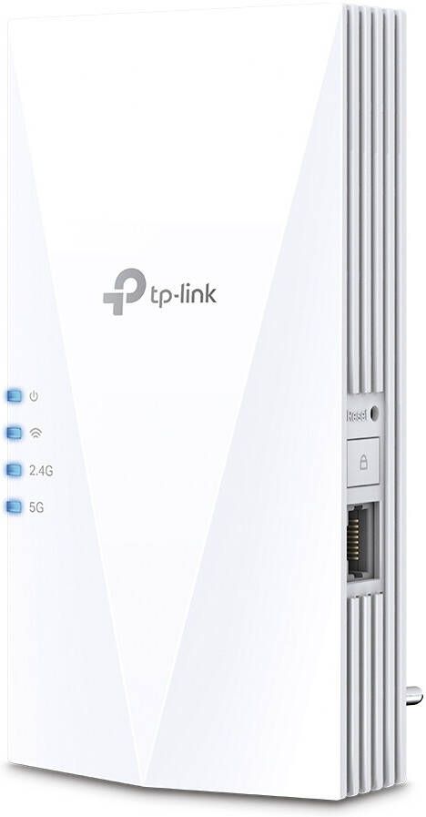 TP‑Link RE500X AX1500 Wi‑Fi 6 Gigabit Dual‑Band Range Extender Boost Coverage with AP Mode and OneMesh Support