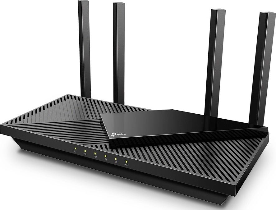 TP‑Link Archer AX55 AX3000 Dual‑Band Wi‑Fi 6 Router High‑Speed 2402/574 Mbps, 4 × Gigabit LAN, USB 3.0, HomeShield Security