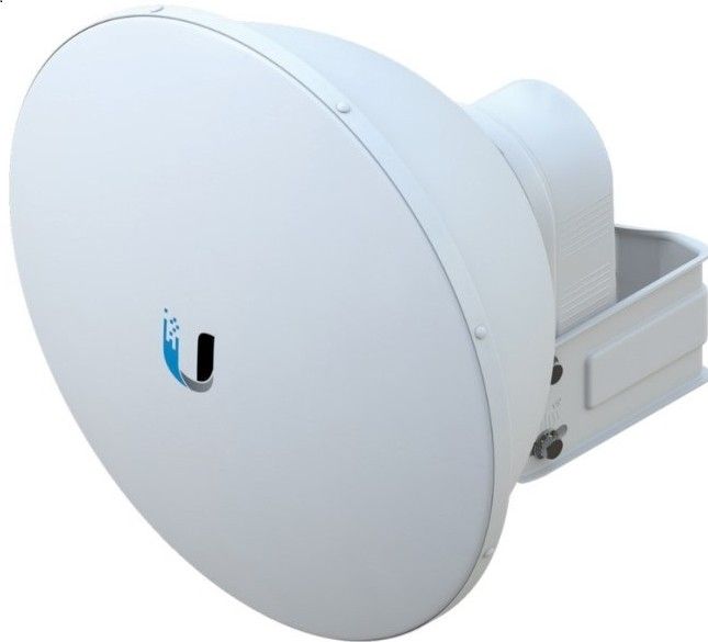 يوبيكويتي إيرفايبر إكس AF-5G23-S45 هوائي خارجي نقطة إلى نقطة بتردد 5 جيجاهرتز بقوة كسب 23 dBi – استقطاب مائل 45 درجة، طبق باك هول عالي الكسب - AF-5G23-S45