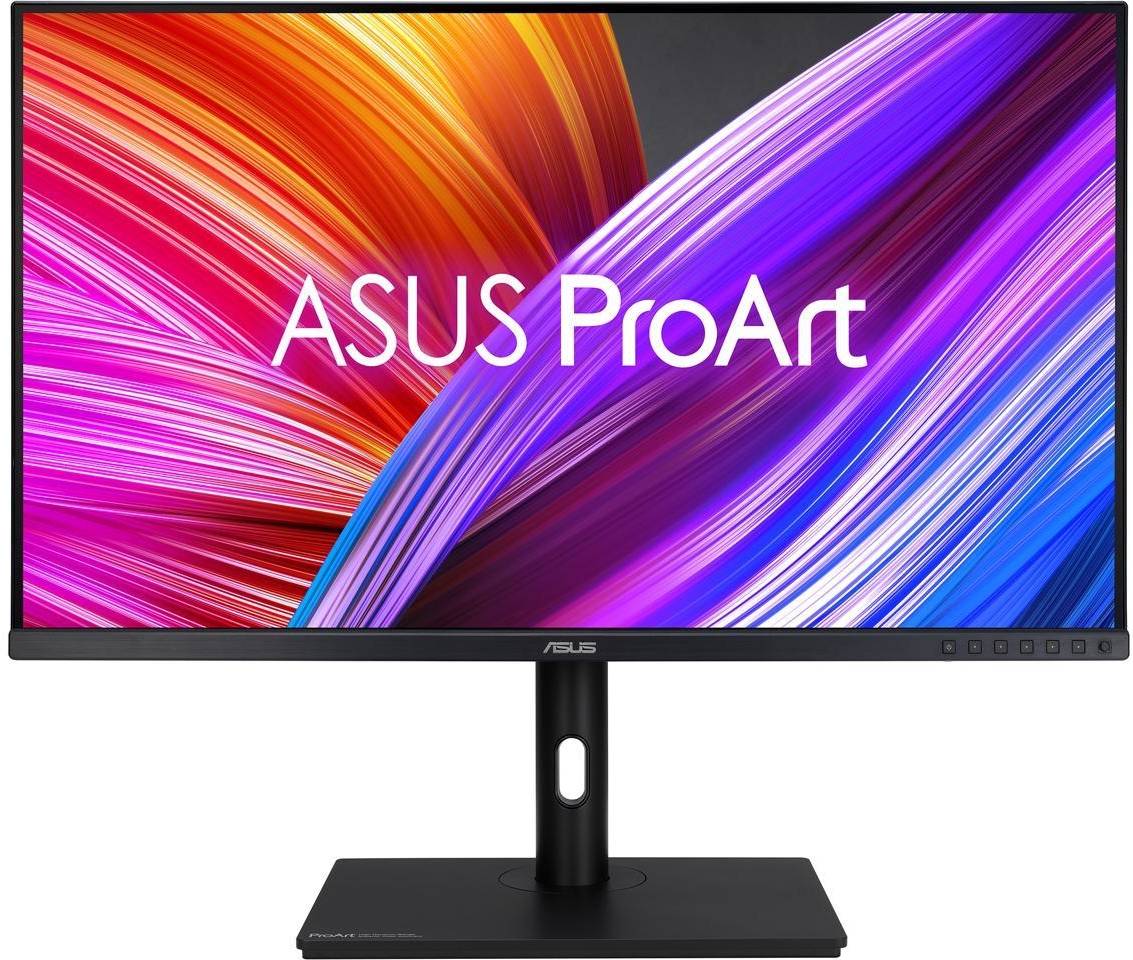 شاشة ASUS ProArt Display PA328QV الاحترافية مقاس 31.5 بوصة، بدقة WQHD ‏2560 × 1440، بتقنية IPS، ومعدل تحديث 75 هرتز، وزمن استجابة 5 مللي ثانية، وتغطية 100% من sRGB و100% من Rec.709، ودقة ألوان ΔE أقل من 2، ومعتمدة من Calman، مع حامل مريح وقابل للتعديل – أ