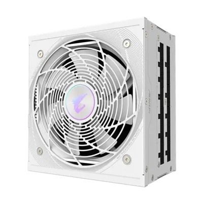 GIGABYTE GP-AE850PM PG5 ICE 850W 80+ Platinum Fully Modular PSU, ATX 3.0, PCIe 5.0, 12VHPWR, White Edition