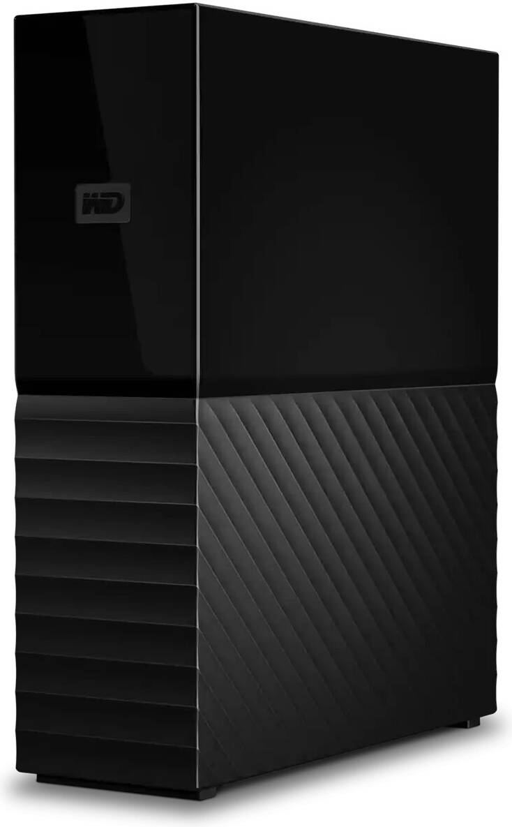 WD My Book 24TB Desktop External HDD Password Protection and built-in 256-bit AES encryption, USB 3.2 Gen 1 - Black