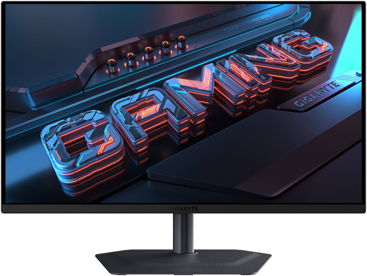 GIGABYTE MO27U2 27" 4K UHD QD-OLED Gaming Monitor, 240Hz Ultra-Fast Refresh Rate, 0.03ms GTG Response, FreeSync Premium Pro, NVIDIA G-SYNC Compatible, Black