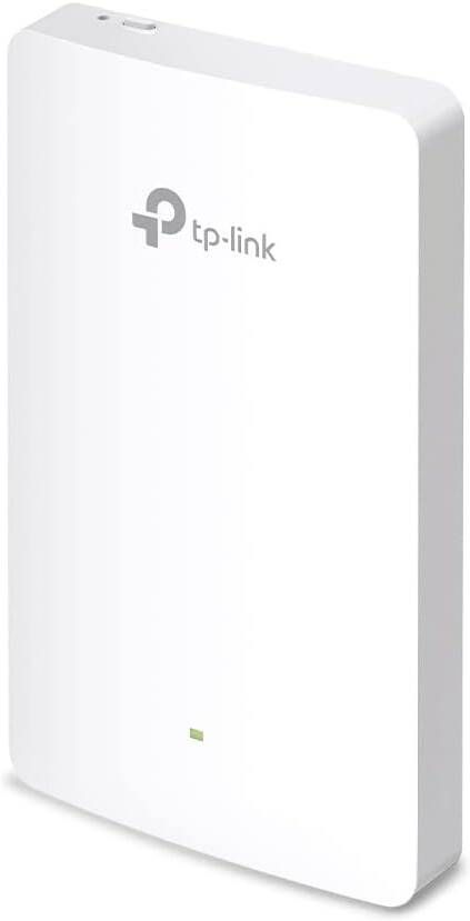 TP‑Link EAP615-WALL AX1800 Wall Plate Wi‑Fi 6 Access Point Dual‑Band 1775 Mbps, 4× Gigabit Ports, PoE, Omada SDN Managed