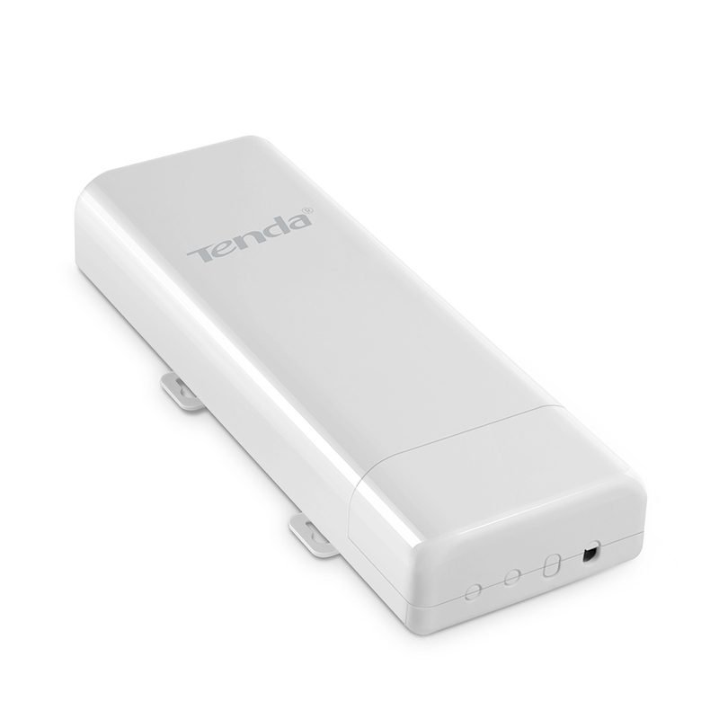 نقطة وصول خارجية Tenda O3 بتردد 2.4 جيجاهرتز وسرعة 150 ميجابت في الثانية، مقاومة للماء IP64، هوائي 12 ديسيبل، مدعوم بتقنية PoE، جهاز CPE لاسلكي طويل المدى