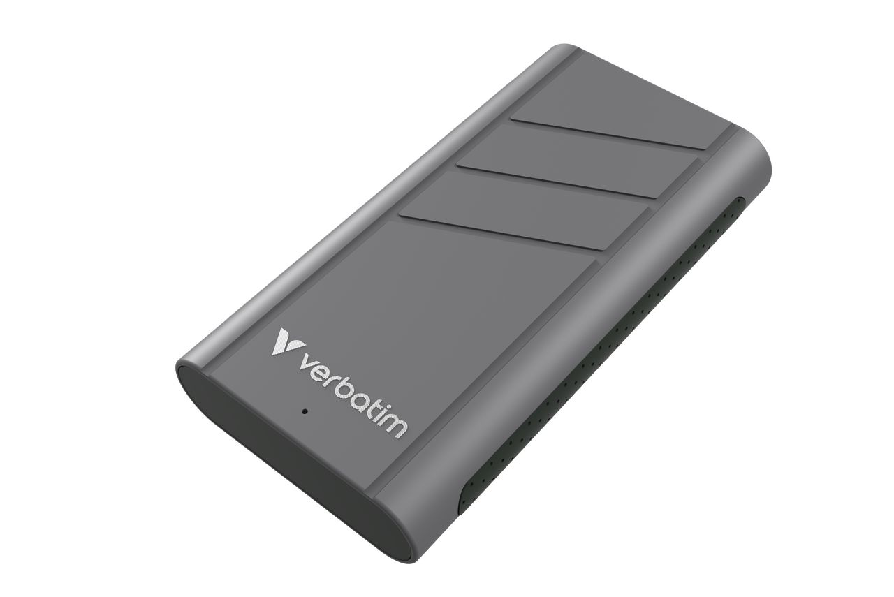 Verbatim 2TB TurboMetal SSD, USB4 40Gbps USB-C Port 3700MB/s Read & 3600MB/s Write Speeds VER-32022