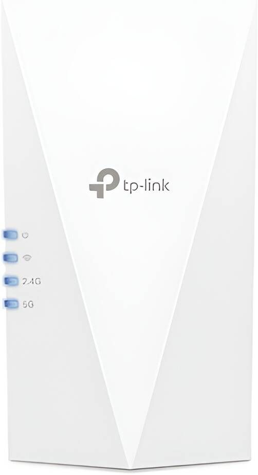 موسع نطاق الواي فاي TP‑Link RE700X AX3000 بتقنية Mesh Wi‑Fi 6 ثنائي النطاق 574/2402 ميجابت/ثانية، إيثرنت جيجابت، OneMesh ووضع نقطة الوصول