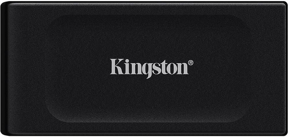قرص صلب محمول كينغستون XS1000 بسعة 2 تيرابايت USB 3.2 Gen2 نوع‑C سرعة قراءة تصل إلى 1050 ميجابايت/ثانية وكتابة 1000 ميجابايت/ثانية باللون الأسود