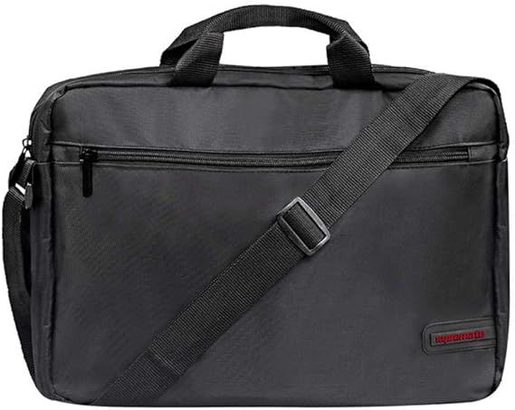 Promate Premium Lightweight Messenger Bag for 15.6″ Laptops Front Storage Zipper & Adjustable Shoulder Strap