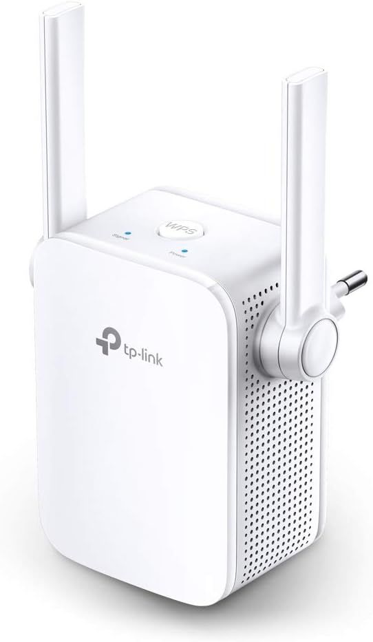 TP‑Link TL-WA855RE N300 WiFi Range Extender 300 Mbps 2.4 GHz, Dual External Antennas, Ethernet Port, Repeater and Access Point Modes