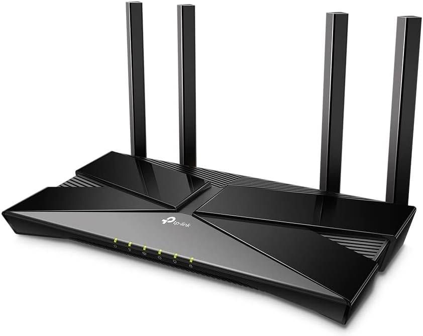 TP‑Link Archer AX53 AX3000 Dual‑Band Gigabit Wi‑Fi 6 Router 574 Mbps (2.4 GHz) + 2402 Mbps (5 GHz), 4× Gigabit LAN, Beamforming and HomeShield Security