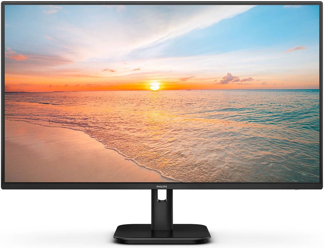 Philips Monitor 27 inch 27E1N1100D IPS FHD Display 1920 x 1080 100Hz refresh rate 4ms Response Time Adaptive sync Black 