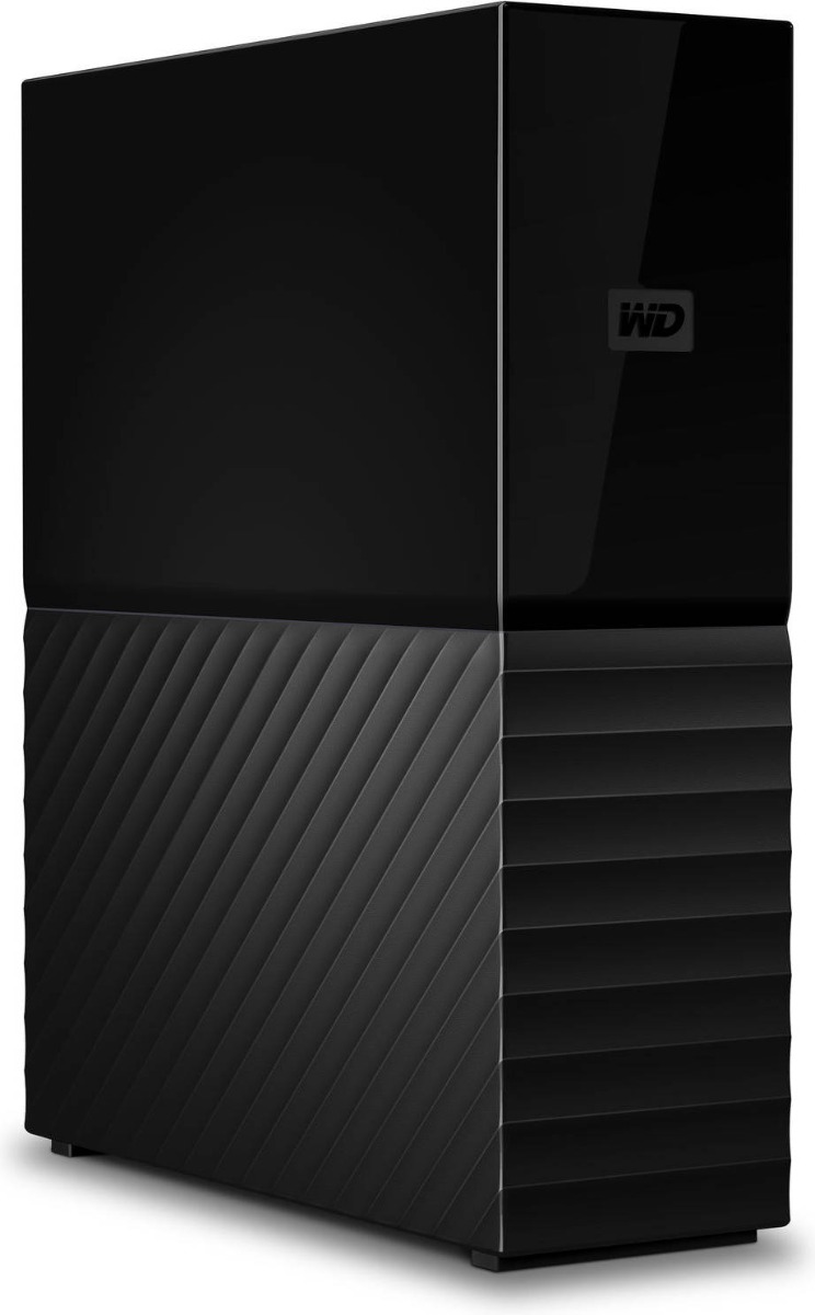 Western Digital My Book 6TB External HDD, Micro-B, 256-bit AES Hardware Encryption - Black
