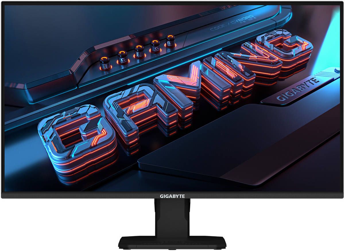 شاشة ألعاب جيجابايت GS25F2 مقاس 24.5 بوصة، شاشة IPS عالية الدقة بالكامل (FHD) بدقة 1920 × 1080، معدل تحديث 200 هرتز، زمن استجابة 1 مللي ثانية (GtG)، تدعم تقنية HDR 10 وخالية من الوميض.