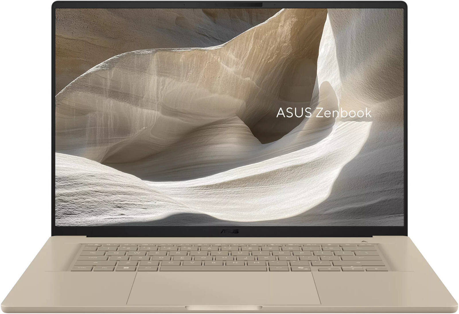 ASUS Zenbook A16 UX3607OA-SQ013W Laptop Qualcomm Snapdragon X X2E-94100 Processor 48GB Ram 1TB SSD Storage Integrated Qualcomm Graphics 16 Inch 3K OLED 120Hz Display Operating System Windows 11 Home English Arabic Keyboard - Beige 