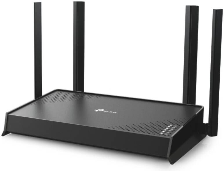 TP-Link Archer BE220 BE3600 Dual-Band Wi-Fi 7 Router 3.6 Gbps, 1×1 Gbps WAN + 4×1 Gbps LAN, 4 External Antennas, HomeShield Security