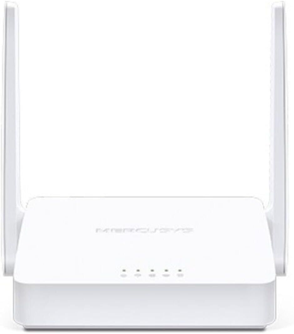 Mercusys MW300D 300 Mbps Wireless N ADSL2+ Modem Router Single-Band 2.4 GHz WiFi 2 External Antennas 3 × LAN Ports + RJ11 ADSL