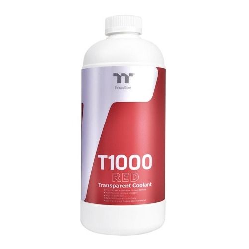 سائل تبريد شفاف من سلسلة Thermaltake T1000 لأنظمة التبريد المائي DIY اللون أحمر