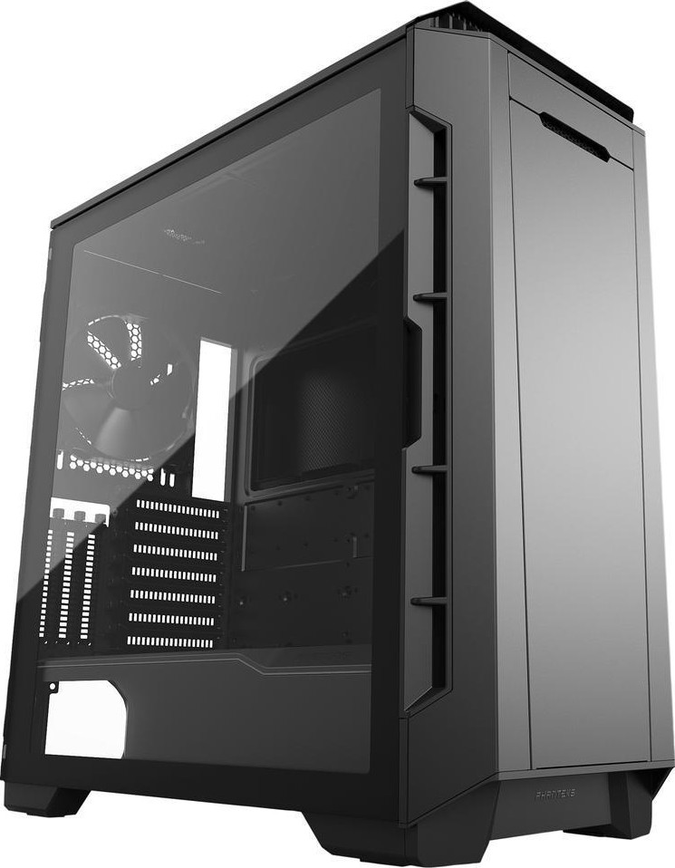 Phanteks Eclipse P600S Mid-Tower PC Case, Steel chassis, Tempered glass, E-ATX/ATX/Micro-ATX/Mini-ITX, Sound Dampening Panels, High-Airflow Fabric - Black