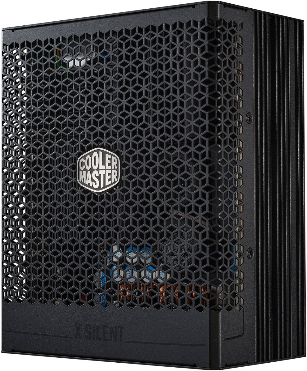 Cooler Master X Silent Edge Platinum 1100W Power Supply, 80 PLUS Platinum, Fanless Fully Modular Power Supply, UK Cord ATX 3.1