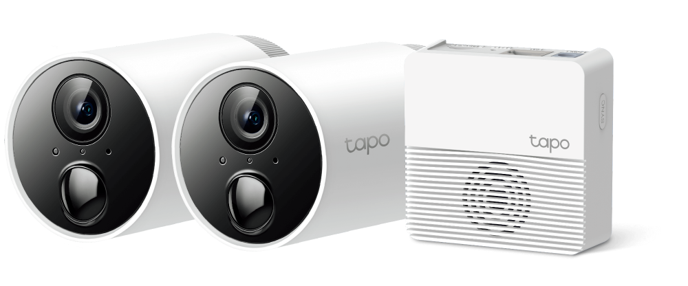 TP-Link Tapo C400S2 Smart Wire-Free Security Camera System (2-Camera Kit + H200 Hub), 1080p Full HD, 180-Day Battery Life, IP65 Weatherproof, AI Person/Pet/Vehicle Detection, 15m Night Vision, Two-Way Audio, Sound Alarm, Activity Zones, Hub microSD up to 