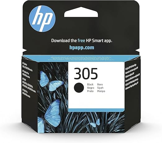 HP 305 Black Original Ink Cartridge (3YM61AE)