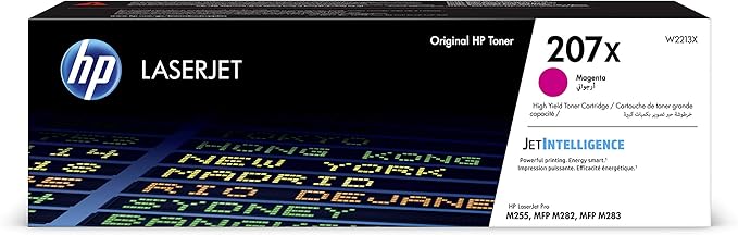 HP 207X High Yield Magenta Original LaserJet Toner Cartridge (W2213X)