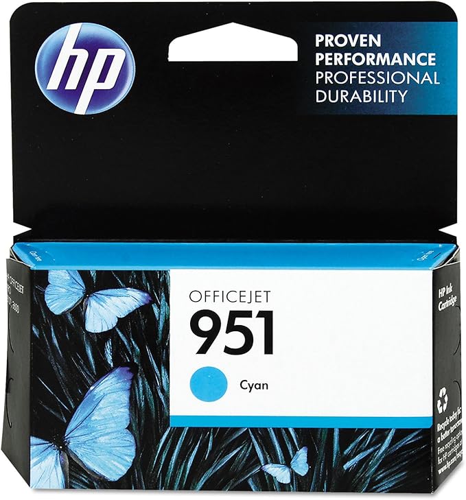 HP 951 Cyan Original Ink Cartridge (CN050AE)