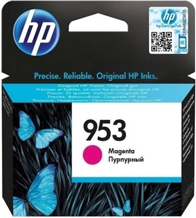 خرطوشة حبر أصلية أرجواني (ماجنتا) HP 953 (F6U13AE)