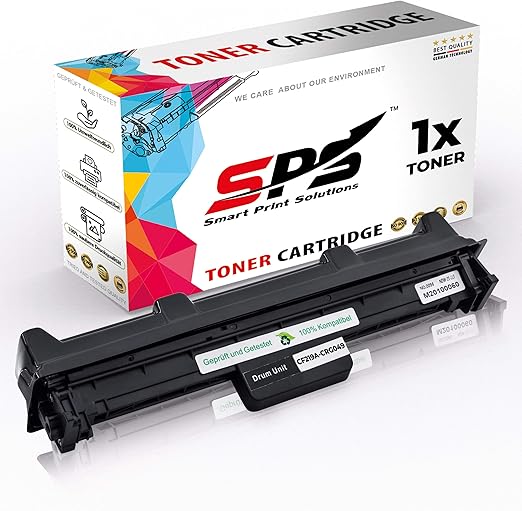 خرطوشة حبر متوافقة مع SPS لـ HP CF219A 19A - أسود، 12000 صفحة - تناسب طابعات HP LaserJet Pro M102/M102A/M102W، MFP M130/M130A/M130FN/M130FW/M130NW