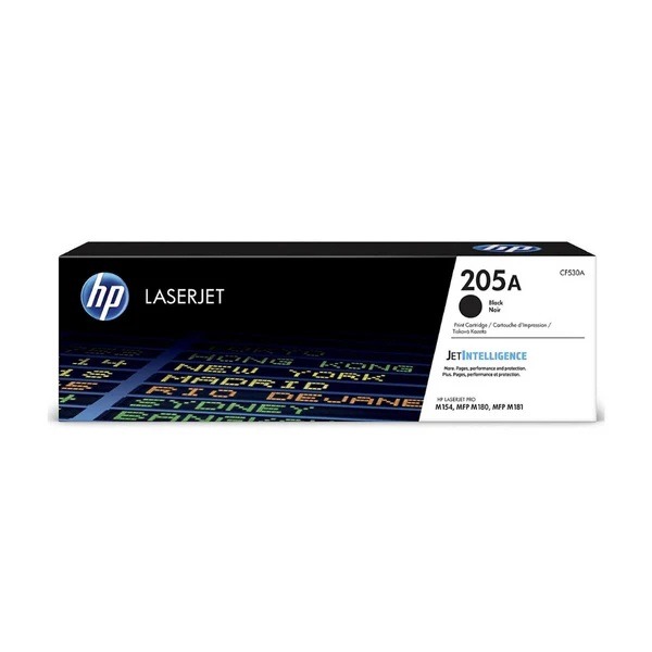 HP 205A Black Original Toner Cartridge for HP LaserJet Pro M180, M181 and M154 | CF530A