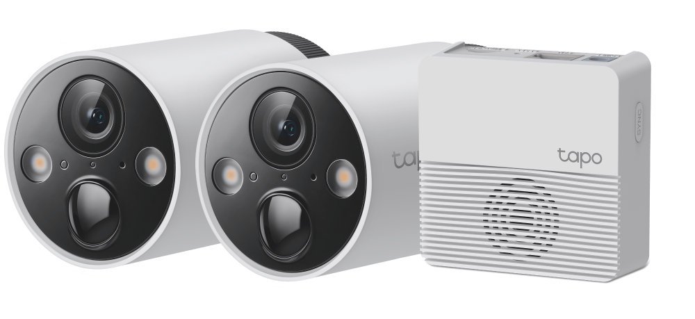 TP-Link Tapo C420S2 Smart Wire-Free Security Camera System (2 Cameras + H200 Hub), 2K QHD 4MP (2560×1440), Starlight Color Night Vision + Spotlights, 180-Day Battery Life, IP65 Weatherproof, AI Person/Pet/Vehicle Detection, Two-Way Audio, Sound & Light Al