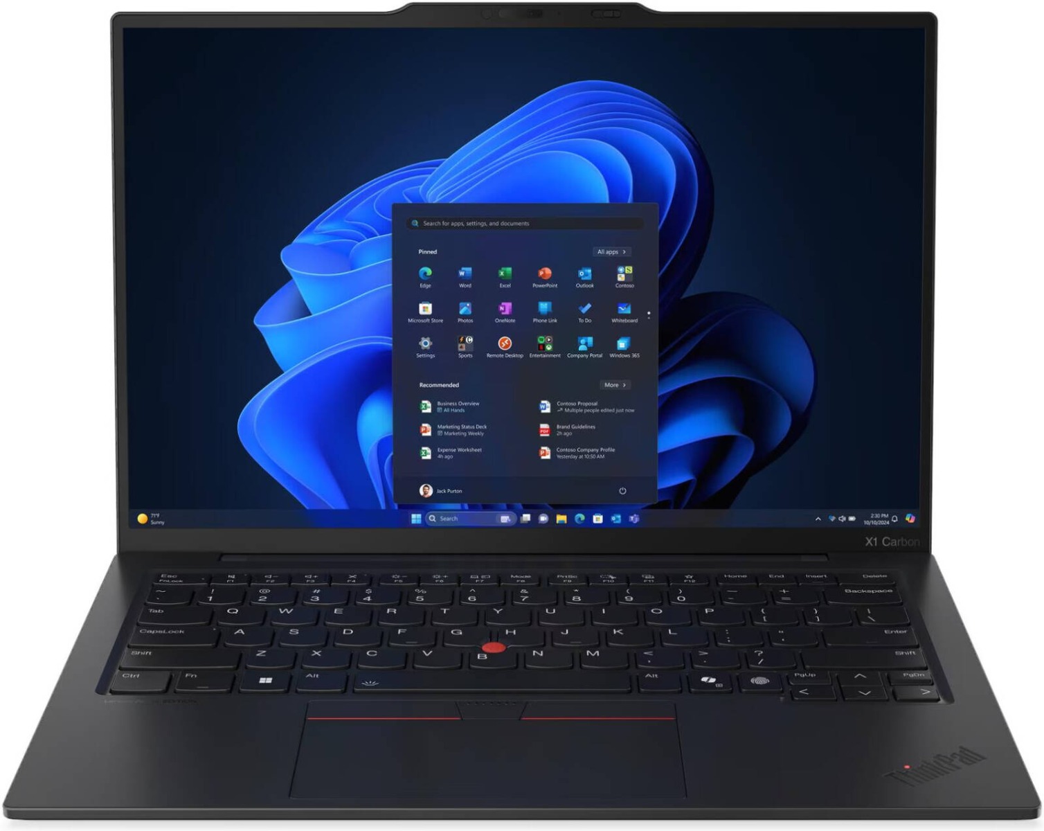Lenovo ThinkPad X1 Carbon Gen 13 Aura Edition Laptop Intel Core Ultra 7-268V vPro Processor 32GB Ram 512GB SSD Storage Intel Arc Graphics 140V 14 Inch WUXGA Touch Display Operating System (Dos/No OS) English Backlit Keyboard - Black