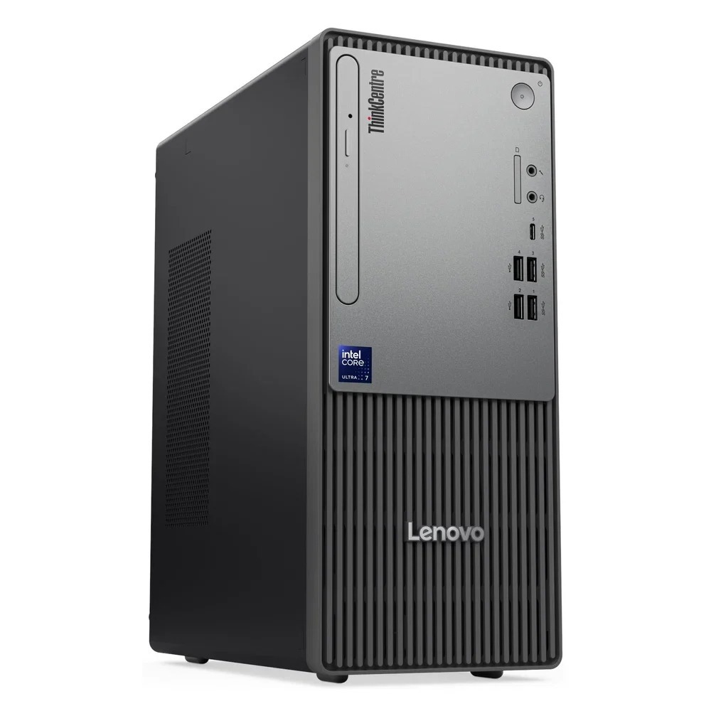 Lenovo ThinkCentre neo 50t Gen 6 Tower Desktop Intel Core Ultra 5-225 16GB Ram 512GB SSD Storage Intel Graphics Operating System (Dos/No OS) English Keyboard - Black 