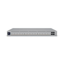 Ubiquiti UniFi USW-Pro-HD-24-PoE Managed 24‑Port PoE++ Switch – 22× 2.5 GbE, 2× 10 GbE, 4× 10 Gb SFP+, 1.3″ Touchscreen, 600W PoE Budget - USW-Pro-HD-24-PoE