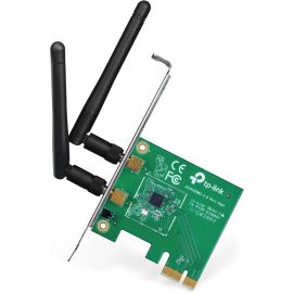 TP‑Link TL‑WN881ND 300Mbps Wireless N PCI Express Adapter Dual Antenna Wi‑Fi 4 (802.11n) PCIe x1 Network Card