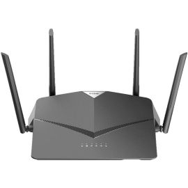D-Link DIR-2640 Smart AC2600 High-Power Dual-Band Wi-Fi Gigabit Router with Mesh Support, MU-MIMO & Voice Control