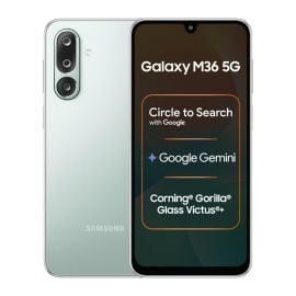 Samsung galaxy M36 Dual Sim Smartphone 6GB Ram 128GB Storage 5G Serene Green International Version