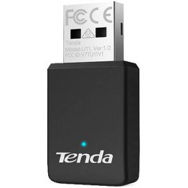 Tenda U11 AX900 Wi-Fi 6 Dual-Band USB 2.0 Wireless Adapter (2.4 GHz 286 Mbps / 5 GHz 600 Mbps) Driver‐Free Installation