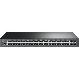 TP-Link TL-SG3452 48-Port Gigabit L2 Managed Switch with 4 SFP Slots Omada SDN Integrated, Static Routing, QoS, Fanless Design
