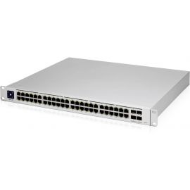 Ubiquiti UniFi Switch Pro 48‑PoE USW-Pro-48-POE 48‑Port Managed PoE++ Gigabit L3 Switch with 10G SFP+ and 600W Budget - USW-Pro-48-POE