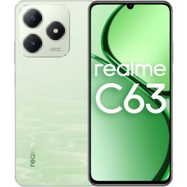 Realme C63 Dual Sim Smartphone 6GB Ram 128GB Storage 4G LTE Middle East Version-Jade Green