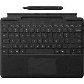 Microsoft Surface Pro English/Arabic Keyboard With Slim Pen Arabic Compatible with Surface Pro 11th Edition, 10 for Business, 9, 8 and X Black - 8X6-00181