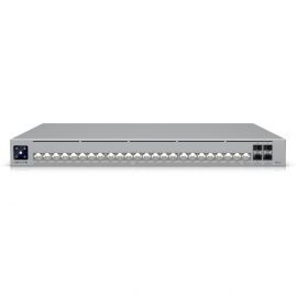 Ubiquiti UniFi USW-Pro-HD-24 Managed Multi-Gigabit Switch 22×2.5 GbE + 2×10 GbE RJ45 + 4×10 GbE SFP+, 600 W PoE Budget, 1.3″ Touchscreen